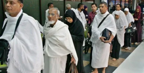 সৌদি পৌঁছেছেন ৪৪ হাজার ৯৫৫ হজযাত্রী